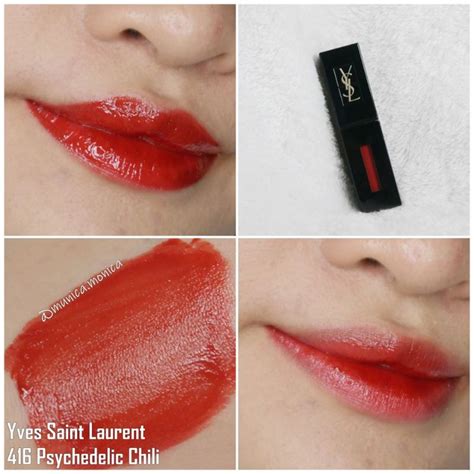 ysl vinyl cream lip stain 407 409 416|yves st laurent lip stain.